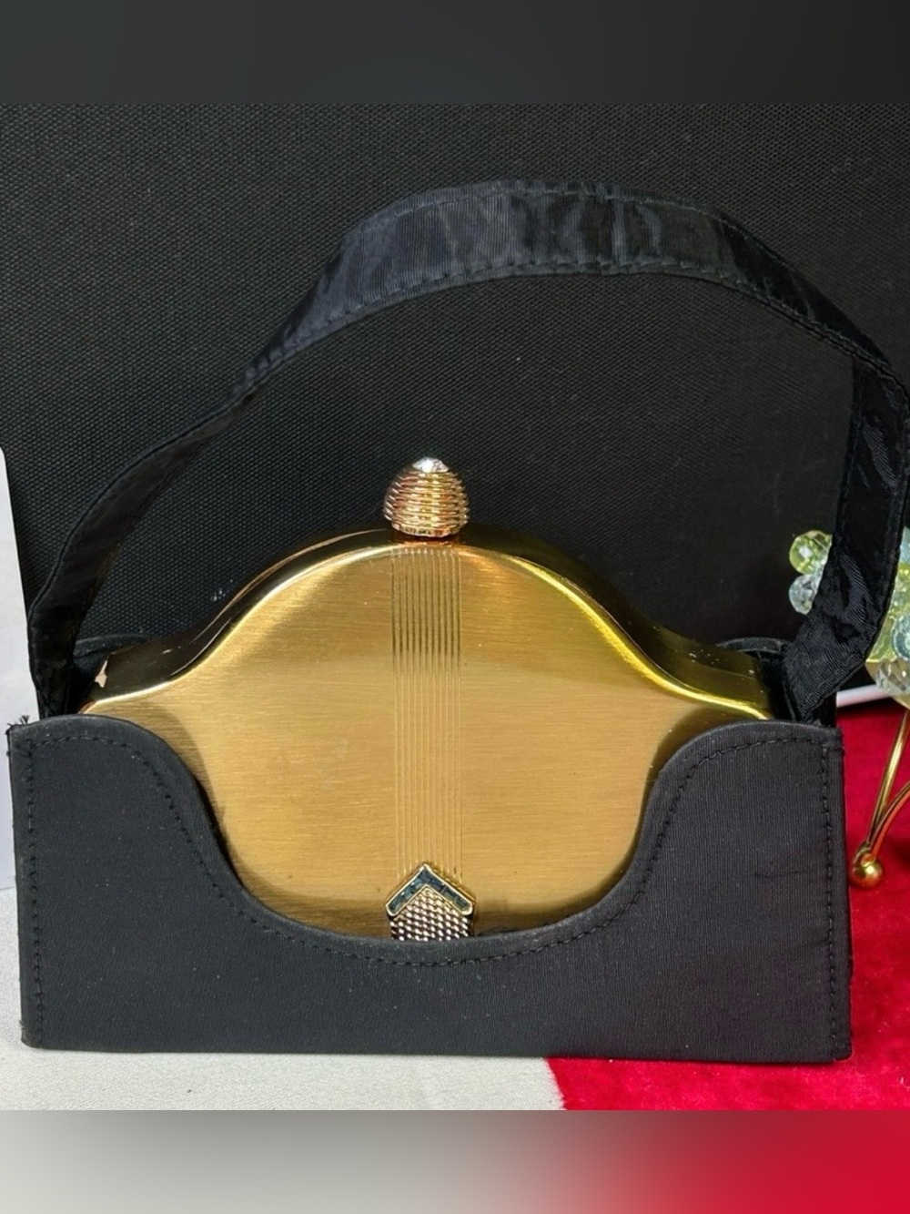 Vintage 1950’s Brass Volupte Squire Gogetter Club Honor Member Bag